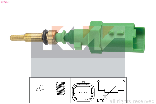 Senzor,temperatura lichid de racire 530 385 KW